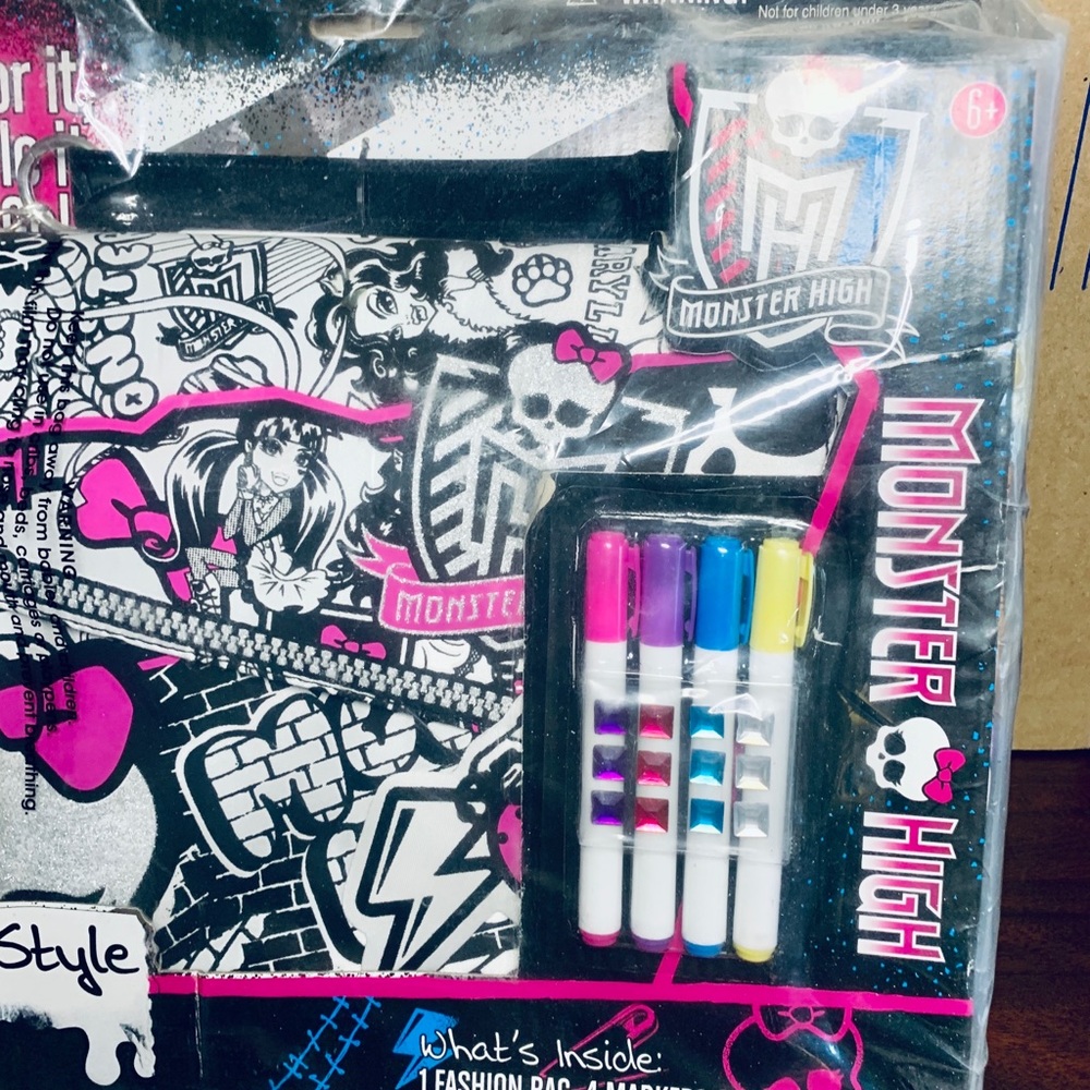 (4-Christmas) Monstr  High color n style  Purse